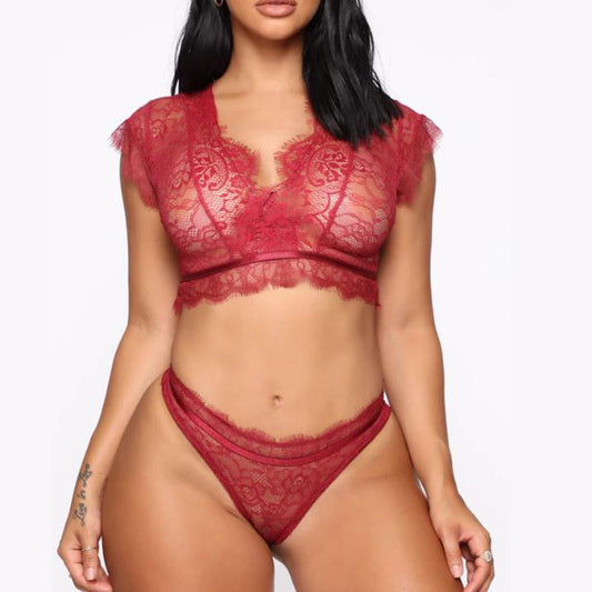 Erotic 2 Piece Lingerie Set - sharpe elegance1 erotic-2-piece-lingerie-set, 