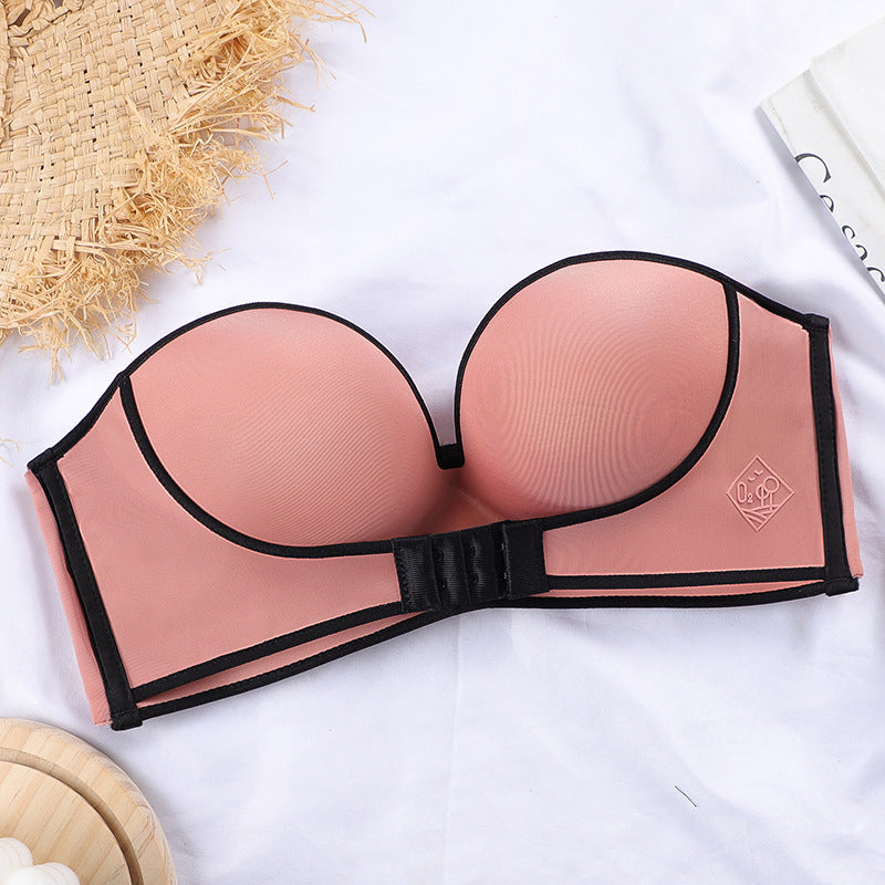 Strapless Front Lift Wireless Bra - sharpe elegance1 strapless-front-lift-wireless-bra-1, 