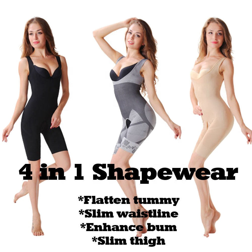 4 in 1 All Size Women's Full Body Shaper - sharpe elegance1 4-in-1-all-size-womens-full-body-shaper, 