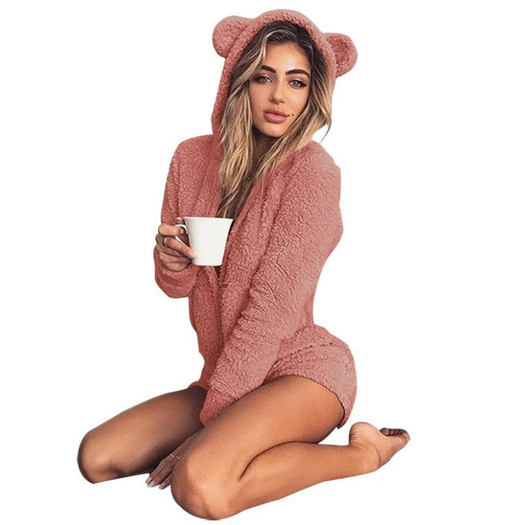 Long Sleeve Hoodie Jumpsuit Sleepwear - sharpe elegance1 long-sleeve-hoodie-jumpsuit-sleepwear, 