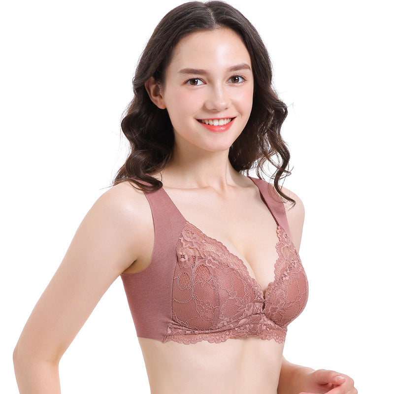 Backless Lace Wireless Front Closure Bra - sharpe elegance1 backless-lace-wireless-front-closure-bra, 